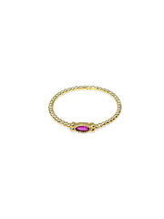 Bague Dahlia Framboise