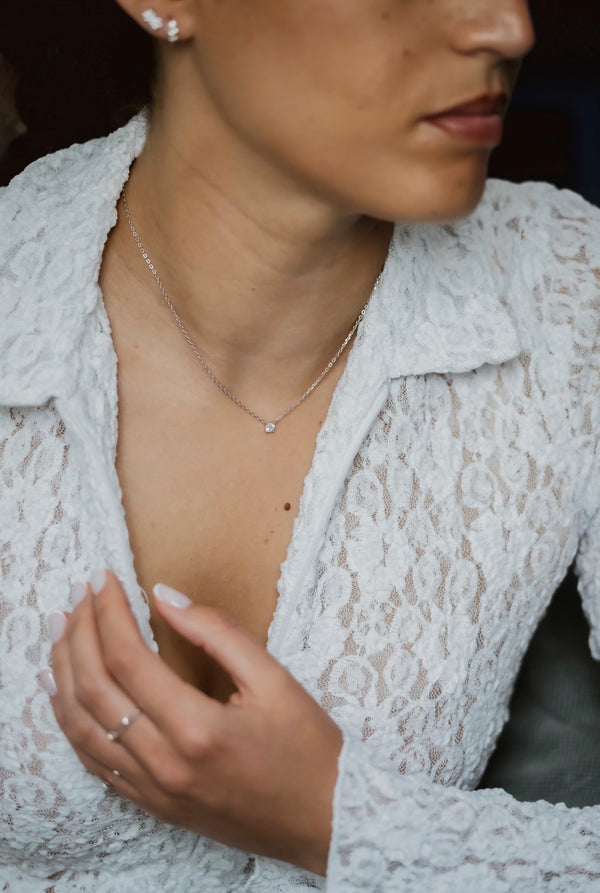 Collier Aurore Silver