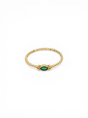 Bague Dahlia Vert